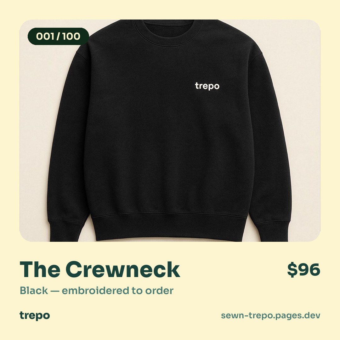 The Crewneck — Black