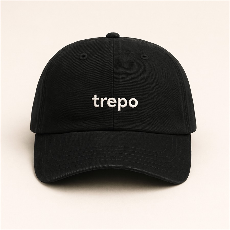 The Cap — Black · Trepo